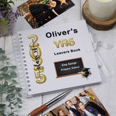 Personalised School Leavers Scrapbook Album Custom Memory Keepsake Message Book End Of Year Gifts Balloon Design