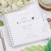 Personalised Our Honeymoon Scrapbook Photo Album Custom Honeymoon Memory Book Photo Album ukgiftstoreonline