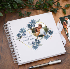 Personalised Any Occasion Custom Photo Scrapbook - Engagement-Anniversary-Wedding-Friendship-Memory Keepsake Scrapbook Album