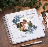 Personalised Engagement-Anniversary-Wedding Custom Photo Scrapbook Memory Keepsake Customized Scrapbook Album Gifts