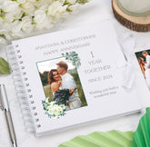 Personalised 1 Year Together Anniversary Custom Photo Scrapbook Gifts Customizable Memorabilia Gift