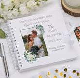 Personalised 25 Years Together Anniversary Custom Photo Scrapbook Gifts Customizable Memorabilia Gift