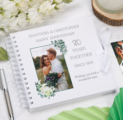 Personalised 30 Years Together Anniversary Custom Photo Scrapbook Gifts Customizable Memorabilia Gift