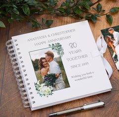 Personalised 30 Years Together Anniversary Custom Photo Scrapbook Gifts Customizable Memorabilia Gift