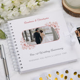 Personalised Our 1st Wedding Anniversary Custom Photo Scrapbook Gifts Customizable Memory Book