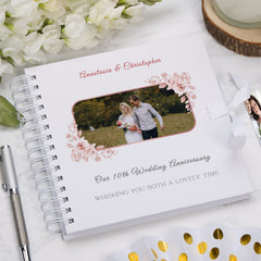 Personalised Our 10th Wedding Anniversary Custom Photo Scrapbook Gifts Customizable Memory Book