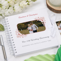 Personalised Our 10th Wedding Anniversary Custom Photo Scrapbook Gifts Customizable Memory Book