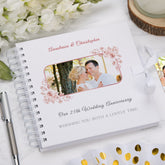 Personalised Our 25th Wedding Anniversary Custom Photo Scrapbook Gifts Customizable Memory Book
