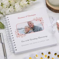Personalised Our 60th Wedding Anniversary Custom Photo Scrapbook Gifts Customizable Memory Book