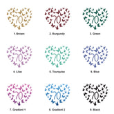 Large Book Bound 70th Birthday Gift For Her Or Him With Butterflies Photo Album