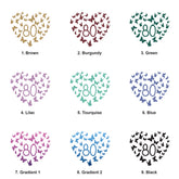 Large Book Bound 80th Birthday Gift For Her Or Him With Butterflies Photo Album