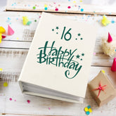 16th Birthday Gift For Her Or Him Photo Album With Sleeves 100 x 6x4 Capacity
