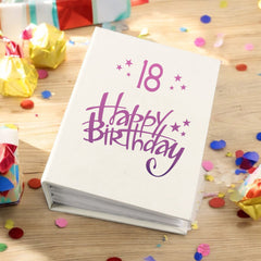 18th Birthday Gift For Her Or Him Photo Album With Sleeves 100 x 6x4 Capacity