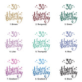 30th Birthday White Photo Album Gift For Him Or Her 50 x 6x4 Photos