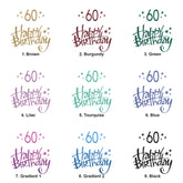 60th Birthday Gift For Her Or Him Photo Album With Sleeves 100 x 6x4 Capacity