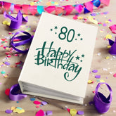 80th Birthday Gift For Her Or Him Photo Album With Sleeves 100 x 6x4 Capacity