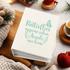 Butterflies and Angels Memory Photo Album With Sleeves 100 x 6x4 Capacity