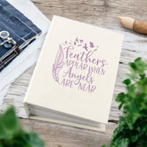Feathers Appear Memorial Remembrance Photo Album With Sleeves 100 x 6x4 Capacity