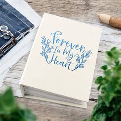 Forever In My Heart Memorial Remembrance Photo Album With Sleeves 100 x 6x4 Capacity