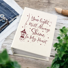 Your Light Memorial Remembrance Photo Album With Sleeves 100 x 6x4 Capacity