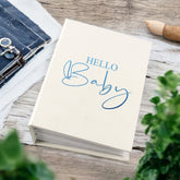 Hello Baby Gift Photo Album With Sleeves 100 x 6x4 Capacity