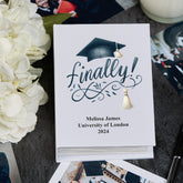 Personalised Graduation Photo Album 100 x 6x4 Finally Graduated