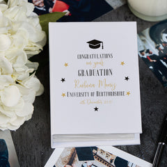 Personalised Graduation Photo Album 100 x 6x4 Memories Book