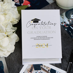 Personalised Class of Year Graduation Photo Album 100 x 6x4