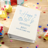 Personalised 30th Birthday Gift For Her Or Him With Present Design Photo Album With Sleeves 100 x 6x4 Capacity Personalised Birthday Gift ukgiftstoreonline