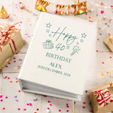 Personalised 40th Birthday Gift For Her Or Him With Present Design Photo Album With Sleeves 100 x 6x4 Capacity