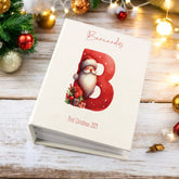 Personalised Christmas Red Lettering Photo Album With Sleeves 100 x 6x4 Capacity Family Baby Couples