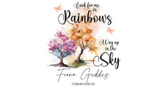 Personalised Memorial Remembrance Light Rainbows In The Sky Personalised Lights ukgiftstoreonline