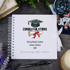 Personalised Graduation Gift Scrapbook Photo Album Guest Book