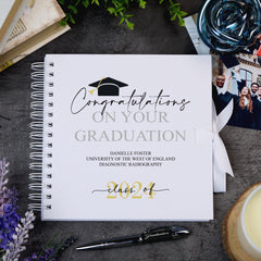 Personalised Class of Year Graduation Gift Scrapbook Photo Album
