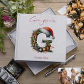 Personalised Christmas Photo Album Family Baby Memories With Decorations