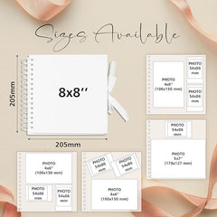 Personalised Our 5th Wedding Anniversary Custom Photo Scrapbook Gifts Customizable Memory Book