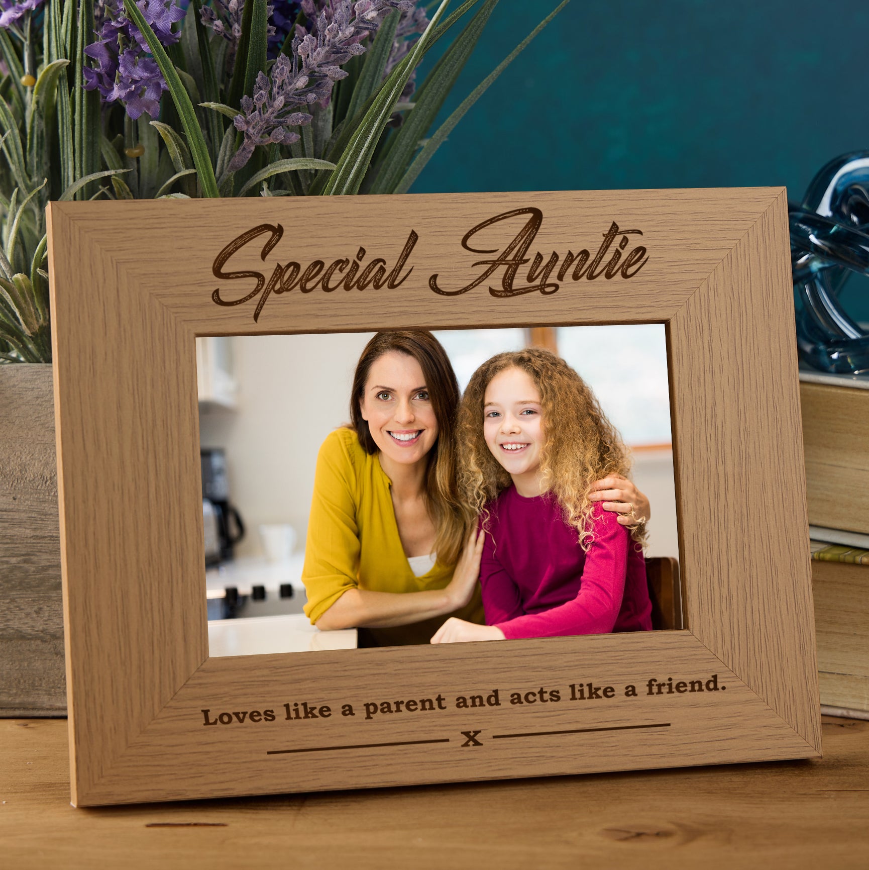 Special Auntie Wooden Photo Frame Gift Auntie Photo Frame uk giftstore online