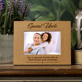 Special Uncle Wooden Photo Frame Gift Uncle Photo Frame ukgiftstoreonline