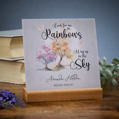 Personalised Bereavement Gifts Memorial Plaques Funeral Sign