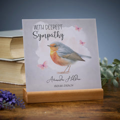 Personalised Bereavement Gifts Memorial Plaques Funeral Sign