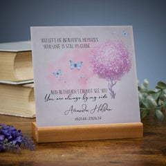 Personalised Bereavement Gifts Memorial Plaques Funeral Sign