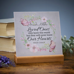 Personalised Bereavement Gifts Memorial Plaques Funeral Sign