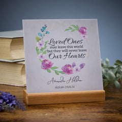 Personalised Bereavement Gifts Memorial Plaques Funeral Sign