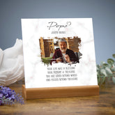 Personalised Sorry for Your Loss Pops Memorial Remembrance Plaque Plaque Sign ukgiftstoreonline