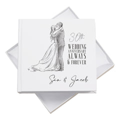 ukgiftstoreonline Personalised 30th Wedding Anniversary Photo album Gift