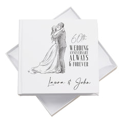 ukgiftstoreonline Personalised 60th Wedding Anniversary Photo album Gift