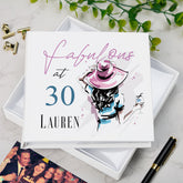 Personalised Fabulous at Any Age Birthday Photo Album Gift 18th, 21st, 30th, 40th, 50th, 60th