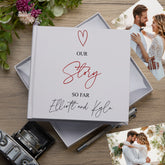 Personalised Our Story So Far Wedding Anniversary Photo Album