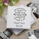 Personalised Those we love memorial remembrance Photo Album