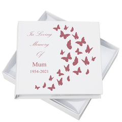 Personalised Mum In Loving Memory Butterflies Design Photo Album